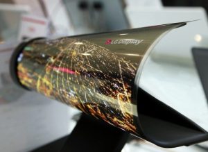 LG foldable screen x